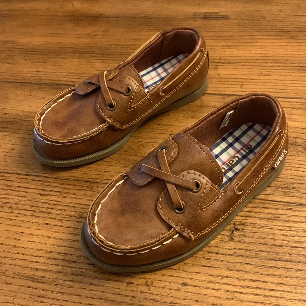 NWOT Carter’s Little Boy Loafers - Picture 3 of 5